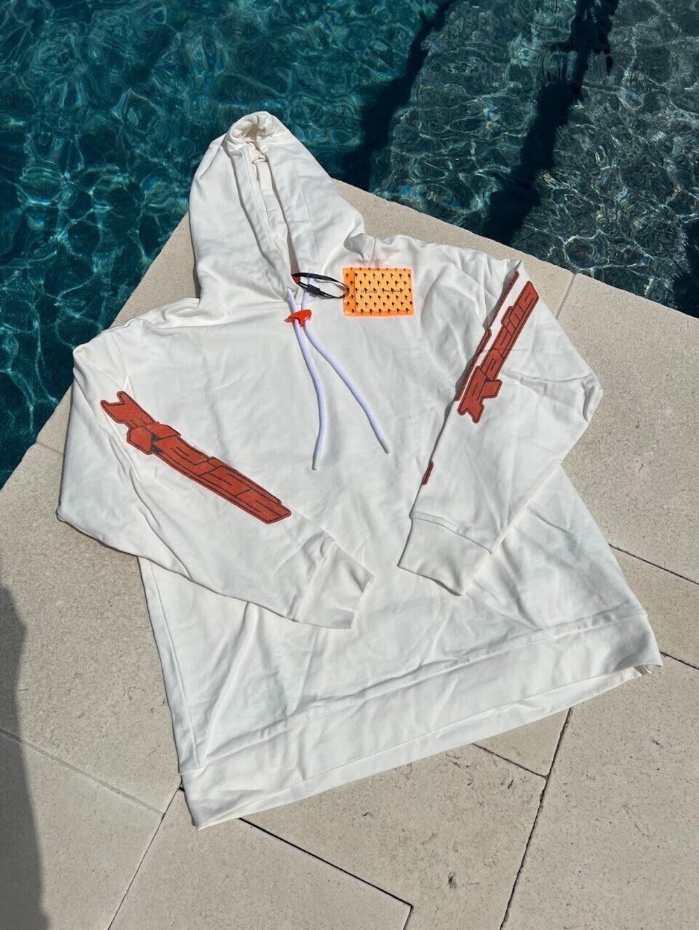 REISS McLaren Zak F1 Team Oversize Toggle Hoodie Men's Size M White $240 NWT